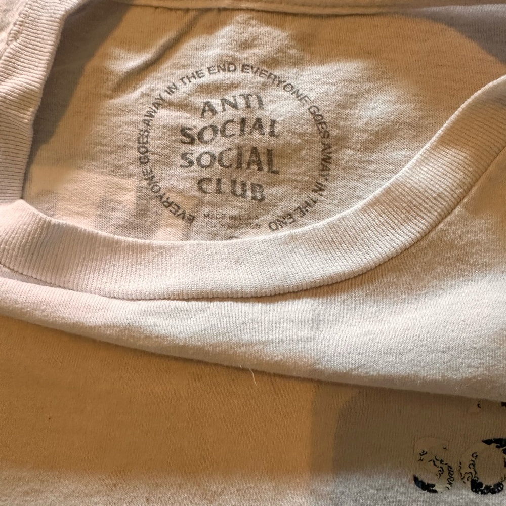 Anti Social Social Club Tonkotsu Tee 
White - Picture 5 of 12